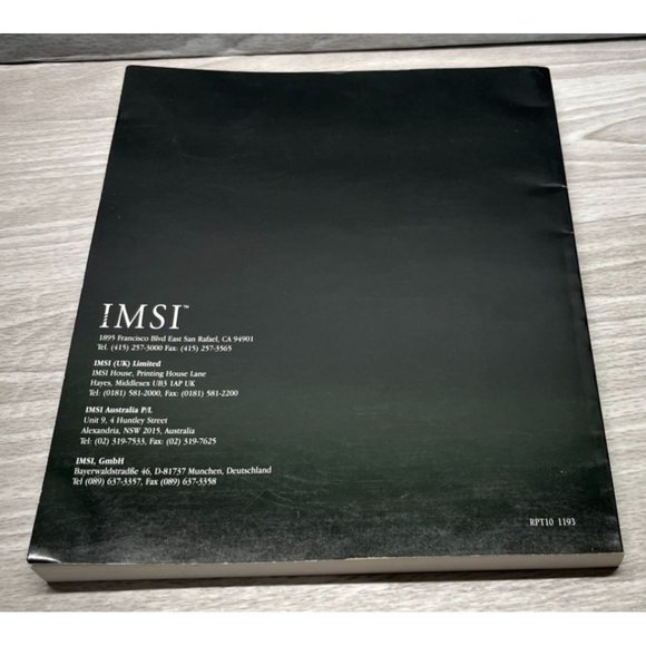 IMSI Picture This for Windows Users Manual Image Editor Paperback Book 1993 - Picture 5 of 9